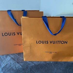 Louis Vuitton Shopping Bags: To Be Sold Together - Two (2) Bags